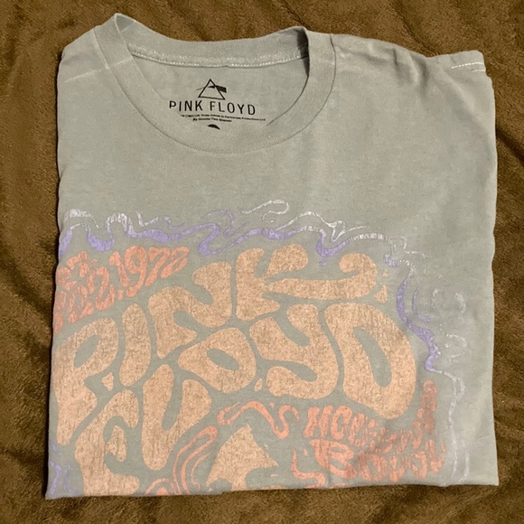 Pink Floyd Logo Circle T-Shirt Donna - Nero, Cotone 100%, Regular, Taglia XXL - 2